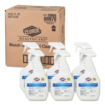 Clorox® Healthcare® Bleach Germicidal Cleaner, 32 Oz Spray Bottle, 6-carton freeshipping - TVN Wholesale